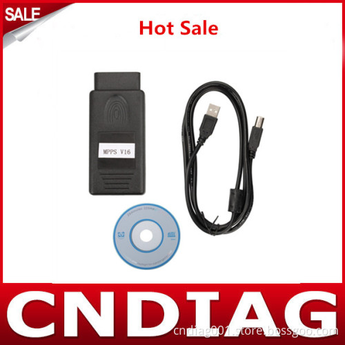 2014 Hot Sale Mpps V16 ECU Chip Tuning for EDC15 EDC16 EDC17 Inkl Checksum